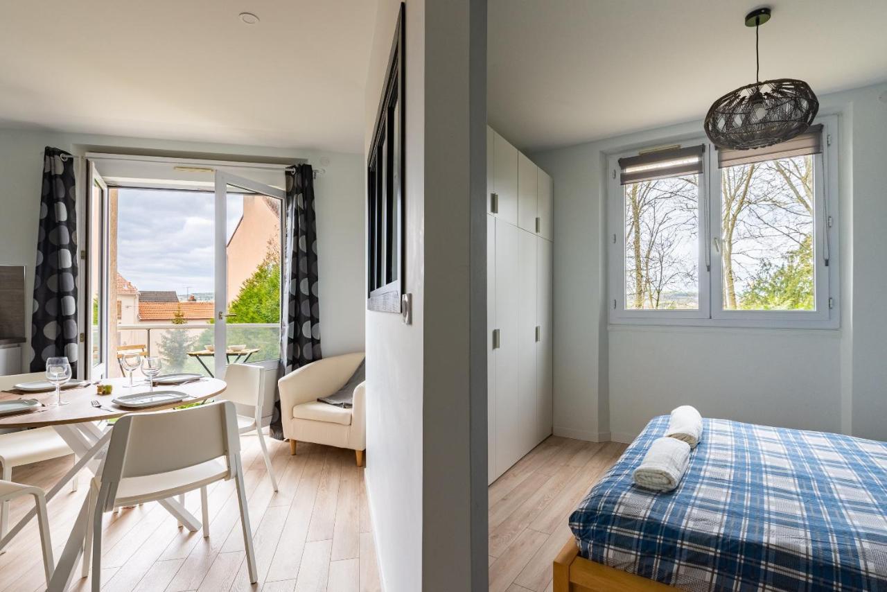 "Le Marmuzot" - Confort - Calme - Parking Free Apartment ดีจอง ภายนอก รูปภาพ